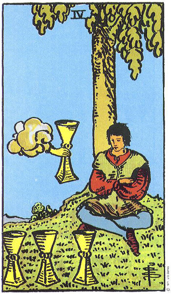 4 Cốc — Rider-Waite