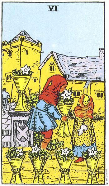 6 Cốc — Rider-Waite