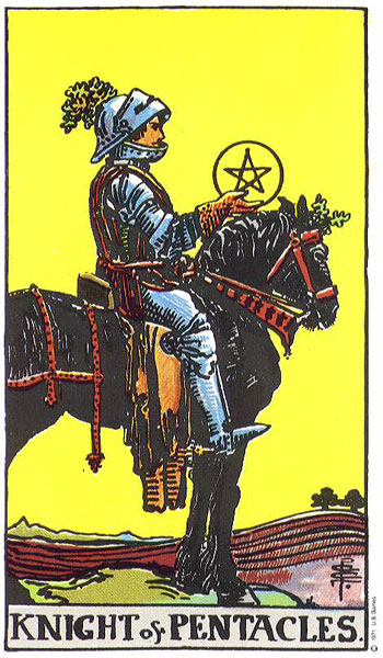 Kỵ Sĩ Tiền — Rider-Waite
