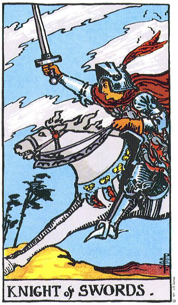 Kỵ Sĩ Kiếm — Rider-Waite